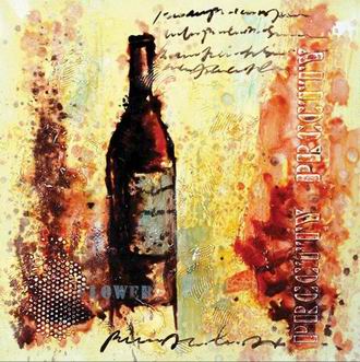 Textured Utensils oil painting